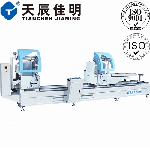 鋁門窗加工設(shè)備-重型雙頭精密切割鋸LJZ2-CNC-500x4200A