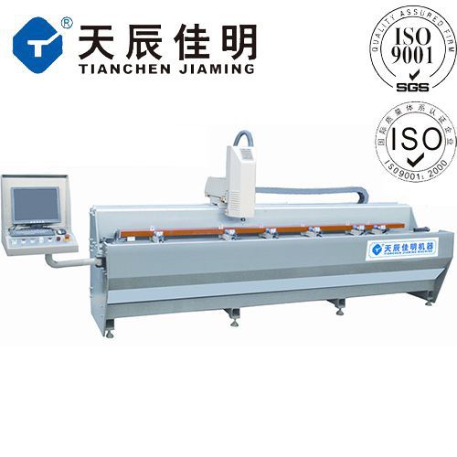鋁合金數(shù)控鉆銑床LXF-CNC-3200-廠家新鋁幕墻加工設備 轉動穩(wěn)定 噪音小 切削強